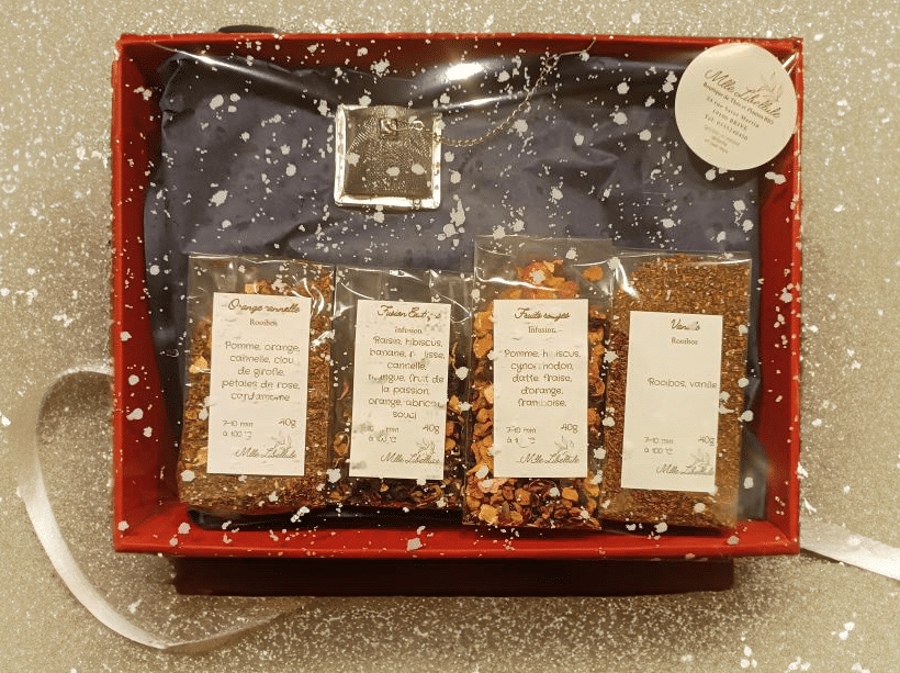 Infusions et thés de Noël - Coffret cadeau - boite d'exception
