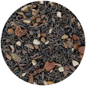 Pu-erh Libellule Noëlle — un cocon de chaleur avec un thé festif