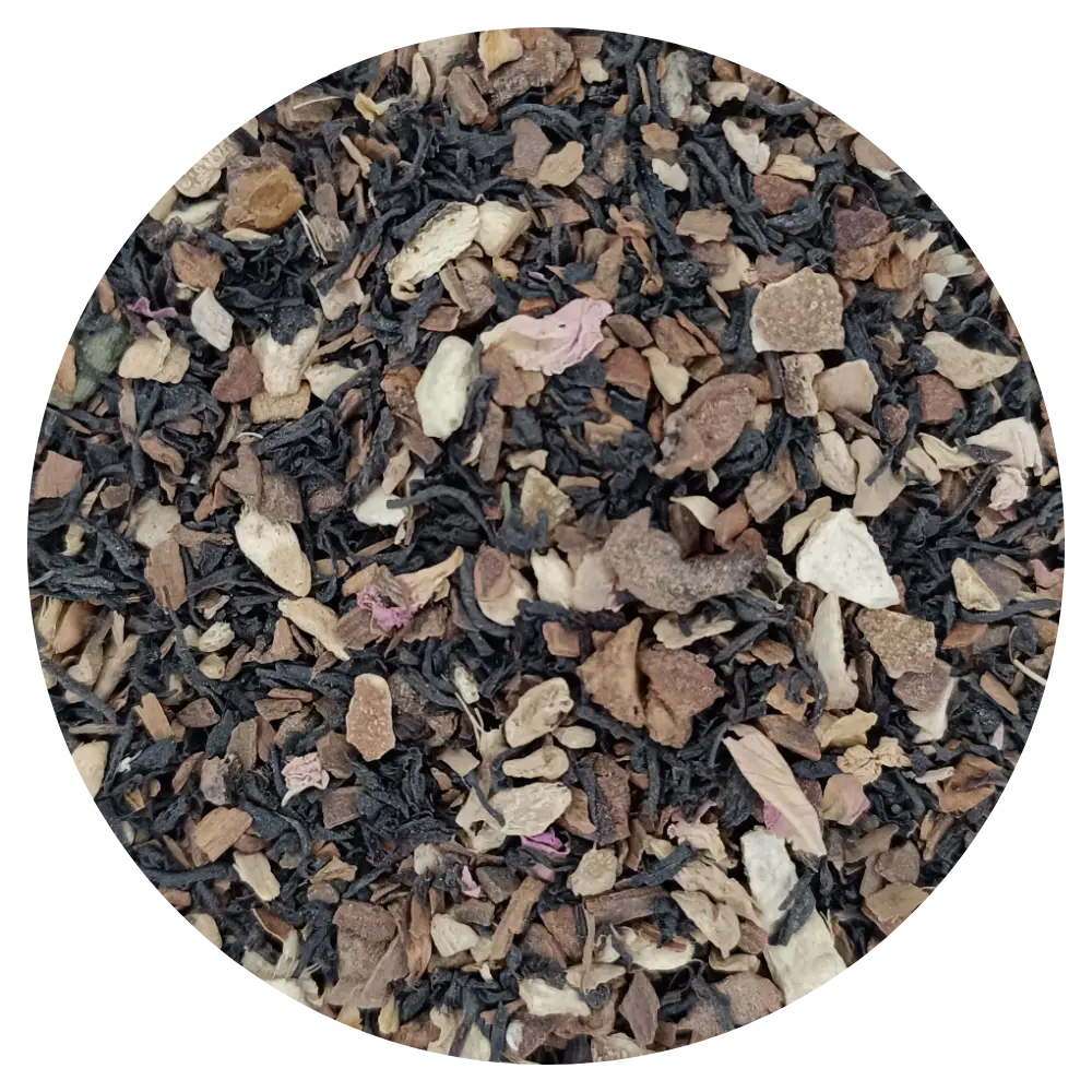 Thé noir de Noël au Royaume des Libellules BIO — une célébration festive en tasse 1 Thé noir de Noël au Royaume des Libellules BIO — une célébration festive en tasse