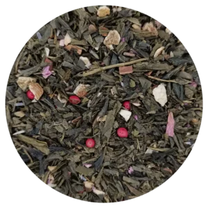 Thé vert Libellules enchantées — un Noël printanier dans un thé vert