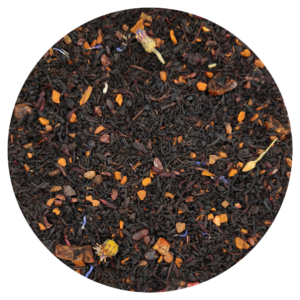 Valentine BIO — Thé noir fraise et chocolat