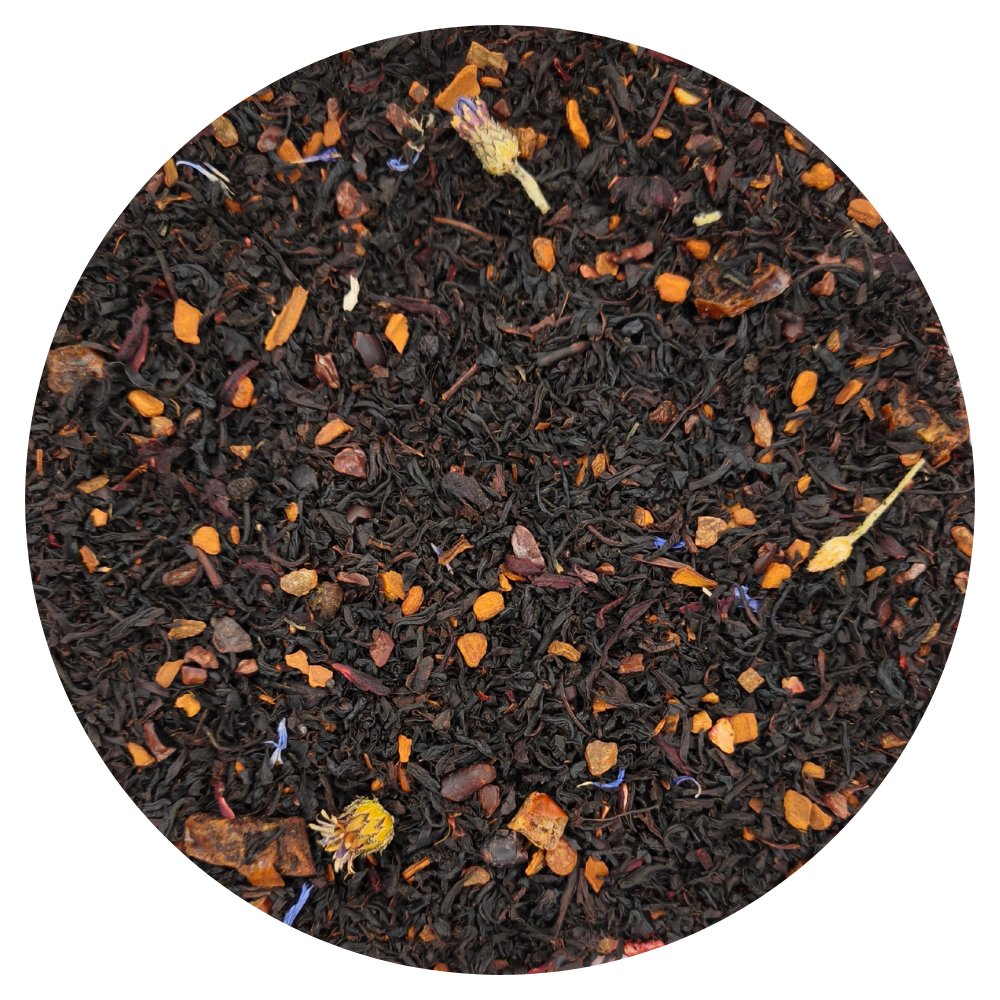 Valentine BIO — Thé noir fraise et chocolat 1 Valentine BIO — Thé noir fraise et chocolat